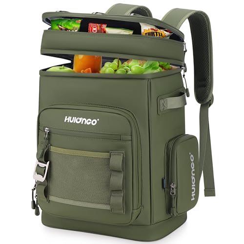 Hulongo Nevera Bolsa Impermeable Grande Térmica Isotérmica Aislada a Prueba de Fugas para Camping, Playa, Pesca, Picnic, Viajes, Exteriores