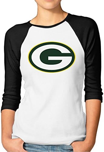 Football Green-bay-packers-logo Woman Raglan Tshirts Funny Tops