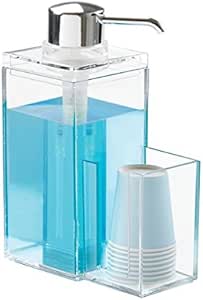 mDesign Dispensador de enjuague bucal - Dosificador para higiene bucal