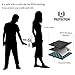 S SUNINESS Anti Theft Crossbody bags - Women Sling Purse Lightweight PU Leather Wallet Wristlet Bags with Adjustable, Chain and Wristlet Strap (Black)