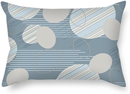RISEE Colorful Geometry Christmas Pillow Shams 18 X 26 Inches / 45 By 65 Cm Best Choice For Father Kids Room Bench Home Theater Dance Room With Twin Sides