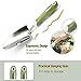 Homes Garden Tool Set, Bend-Proof, 2 Piece Stainless Steel Heavy Duty Gardening Kit, Hand Weeder, Trowel, PP & TPR Ergonomic Soft Handle Grip Non-Slip, Garden Gift, for Planting, Weeding #2952+2005-USthumb 4