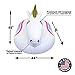 GoFloats Giant Inflatable Unicorn - Includes Unicorn Drink Float- Trending Giant Float for Kids and Adults