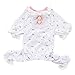 HOMEDECO Small Pet Dog Floral Shirt Puppy Pajamas Pet Clothes Apparel