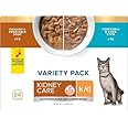 Hill- s k/d Kidney Care Stew Variety Pack Wet Cat Food 24/2.9 oz