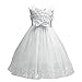 KISSOURBABY 1-10T Girls Elegant Ball Gown Lace Dress For Party