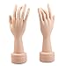 HeroNeo® 2Pcs Flexible Soft Fake Hand Model Nail Art Ring Watch Bracelet Display Stand