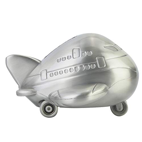 Money Jar for Kids, Air Plane Shape, Cute Piggy Bank, Money Saving Jar, for Kid's Present, for Nursery Decoration, Desktop Ornament, Children Fun Toy - Thumbnail 2