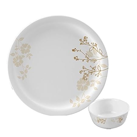 Servewell Petals Round Buffet Set, 18-Pieces
