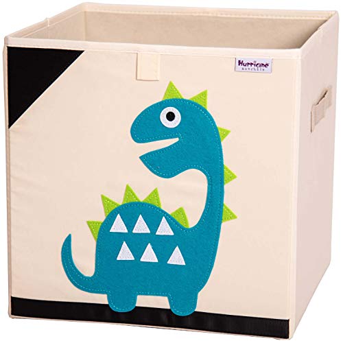 Hurricane Munchkin 13 inch Animal Cube Storage Bin. Soft Fabric Animal