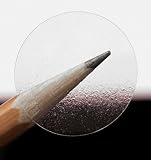 ChromaLabel 1 inch Round Clear Wafer Seals, 5000/Roll, Non-Perforated