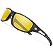 TOREGE Polarized Sports Sunglasses for Men Women Cycling Running Driving Fishing Golf Baseball Glasses GRILAMID TR90 Frame TR03