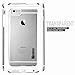 iPhone 6 Plus / iPhone 6S Plus Case - Poetic [Atmosphere Series] - [Lightweight] [Slim-Fit] Slim-Fit Tranparent Hybrid Case for Apple iPhone 6 Plus /iPhone 6S Plus 5.5inch Clear/White (3 Year Manufacturer Warranty From Poetic)