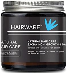 Sacha Inchi Hair Growth Cream (Brittle Hair, Hair Growth, Scalp Health, Hair Damage, Shedding, Breakage)
