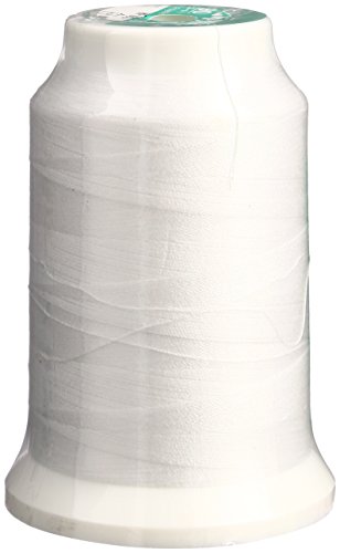 フジックス キングスパン 【ロックミシン用】 #90/1000m col.401白