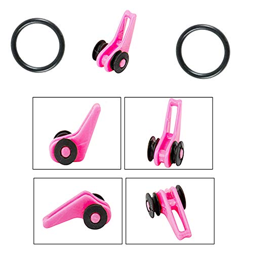 MUUZONING Angelzubehör-Set, Angelzubehör, Angelbox, Anti-Verheddern, Hülsenausrichter, Köderschraube, Haken… – Bild 8