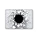 iCasso Protective Full-cover Vinyl Art Skin Decal Sticker Cover for Apple MacBook Air 13.3 inch Model: A1369/A1466 - 3D Wall