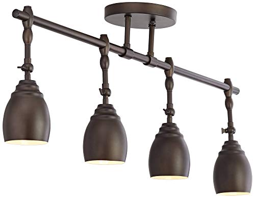 Pro Track Elm Park 4-Light Oiled Rubbed Bronze Track Fixture - Pro Track