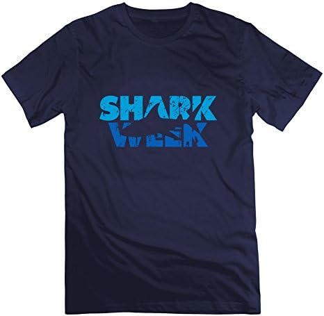 Men Shark_week_01 Customized Style X-large T-shirts By Glenturner
