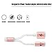 Dreamvasion 2 in 1 Lightning to 3.5mm Headphone Adapter,Charger and 3.5mm Earphone Jack Cable Adapter (No Music Control) for iPhone 7 / 7 Plus