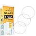 [3-Pack]- Mr.Shield for Garmin Fenix 3 HR Smart Watch [Tempered Glass] Screen Protector [0.3mm Ultra Thin 9H Hardness 2.5D Round Edge] with Lifetime Replacement