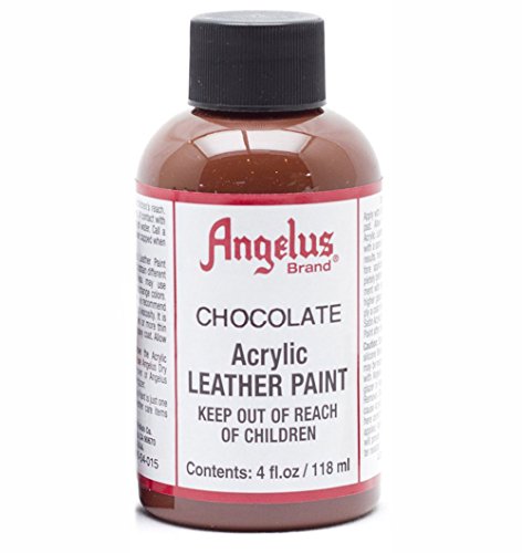 Angelus Leather Paint 4 Oz Chocolate