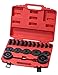 HFS R 23PC FWD Front Wheel Drive Bearing Removal Adapter Puller Pulley Tool Kit W/Case