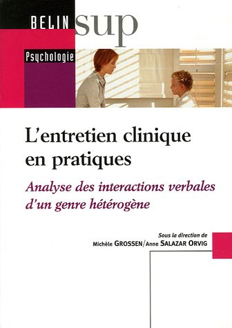 L' entretien clinique en pratiques