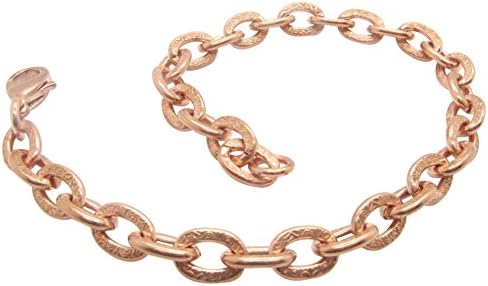 Copper Anklet CA630G - 1/4" wide - Available in 8 to 12 inch lengths - Choose your length below: (8 inch length)