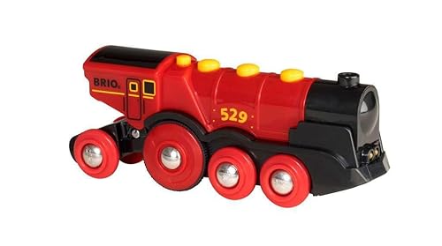 BRIO World Mighty Red Action Locomotive Battery-operated Toy