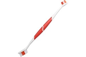 Jegtew Dog Toothbrush, Double Headed Pet Toothbrush with Soft Bristles, Easy Teeth Cleaning, Dog Dental Care for Puppies, Cats and Small Pets