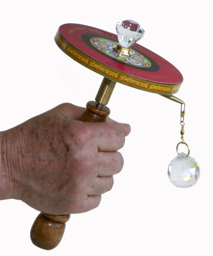 Tibet tech hand-held prayer wheel - 84,348,750,000 pray…