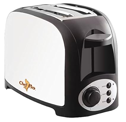 Chef Pro CPT542 750-Watt Pop-up Toaster (Silver/Black)