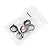 (Price/6 Pcs) GOGO Premium Man's Silicone Wedding Rings - 8.7mm Wide(2mm Thick) - Comfortable Smooth Edge