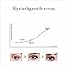 Eyelash Growth Serum, Eyelash Booster Natural Eyebrow Lash Enhancer, Rapid Brow Growing Treatment for Long Thick Looking Fuller Lashes and Eyebrows