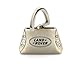 Land Rover Purse Shape Keychain W/6 Swarovski Crystals