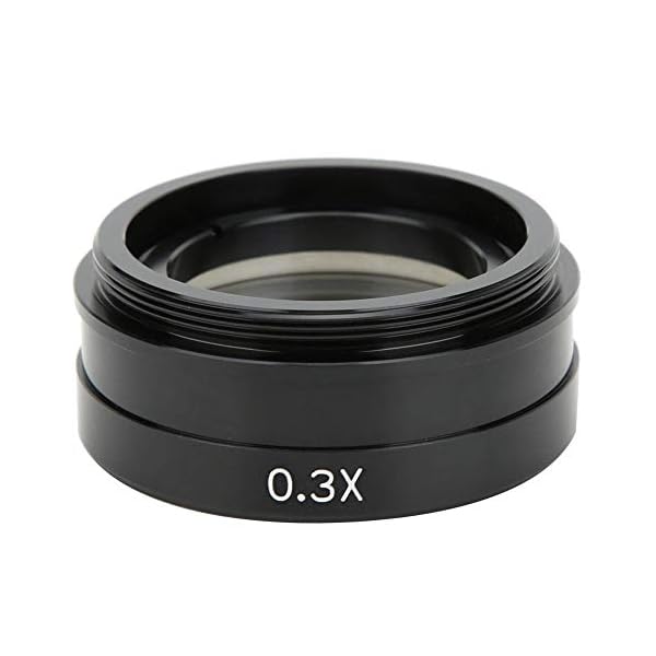 0,3X Mikroskop Kamera Zoom C-Mount Objektiv Industriemikroskop Zubehör