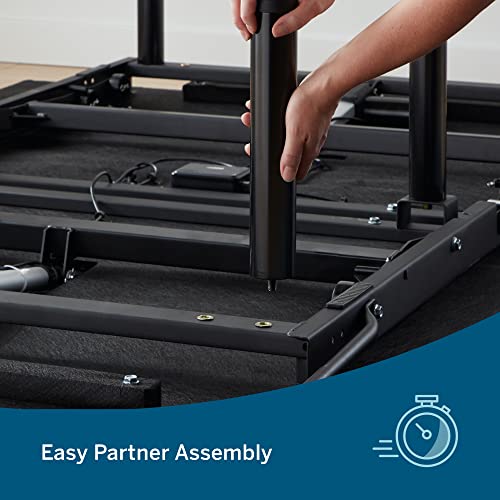 Lucid L150 Adjustable Base Bed Frame with Head and Foot Incline