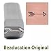 Arrow Metal Stamp, 8.75mm Classic Basic Style Punch Stamping Tool for Hand Stamped DIY Jewelry Crafts - Beaducation Original Metal Design Stamps