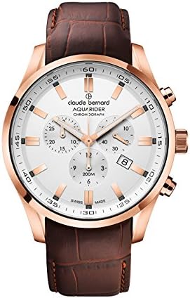 Gents-Wristwatch Sporting Soul Aquarider Chronograph Date Analog Quartz 10222 37RC AIR