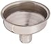 Visol Stainless Steel Flask Funnel,Chrome,Pack of 1