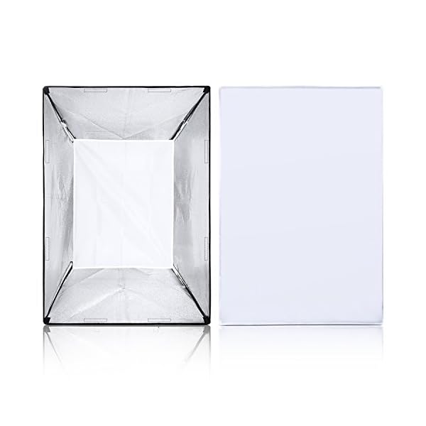 NEEWER 60 x 90cm rechteckiger Softbox-Diffusor für weiches Licht, kompatibel mit NEEWER S101-300W/400W/300W PRO/400W PRO… – Bild 6