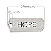 JGFinds Hope Inspire Fearless Inspirational Message Charm Pendants, 87 Pack (29 of Each)