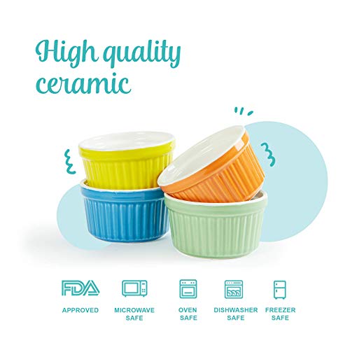 3 Uno+Casa+Ceramic+Colorful+Ramekins