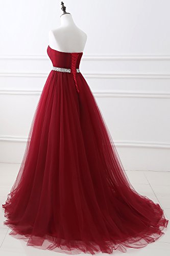 MisShow-Damen-eleant-Abendkleid-Tll-A-Linie-Cocktailkleid-Ballkleid-Hochzeit-Brautjungfernkleid