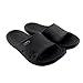 Kaiback Men's Poolside Slide Shower Sport Sandal (10/11, Black)