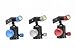 Mini Ball Head Mount with 360 Degree Fluid Rotating Swivel - Bubble Level - Arca Clamp with 1/4 Inch Arca Plate - Compact Tripod Ball Head for Monopod, Slider, DSLR Camera - Max Load Capacity 13.2lb