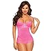 Seven 'til Midnight Women's Parisian Lace Teddy