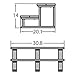highwood SPASTP-IA1-2x32-ACE Collection Hot Tub/Spa Two Tier Steps, 32