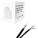 FiveStarCable 1000 ft. Siamese RG59 Coaxial CCTV Combo Cable Black - 20AWG RG59 + 18/2 18AWG Power